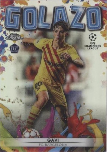 2021-22 Topps UEFA Champions League Japan Edition #108 Gavi Rc FC