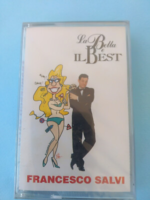 FRANCESCO SALVI '' LA BELLA E IL BEST '' MC K7 1993 RTI MUSIC ITALIA SI9GILLATA
