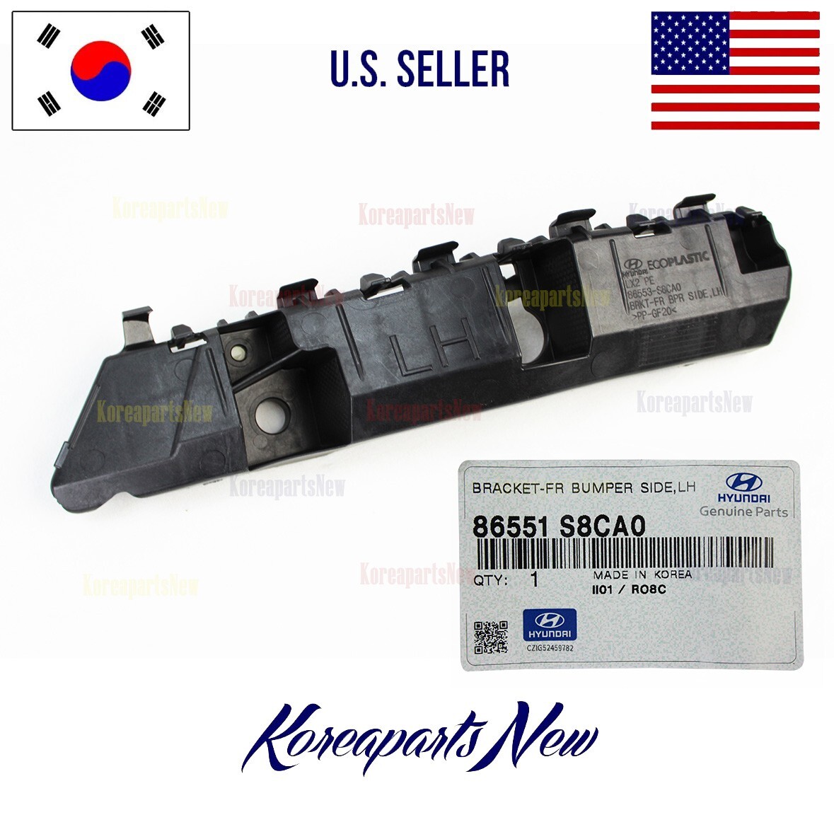 FRONT Bumper Bracket Retainer Left DRIVER Side ⭐OEM
