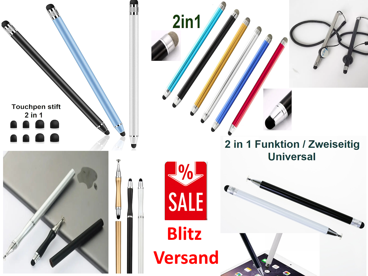 Tabletstift Für Alle Tablets 100x Eingabestift Touchpen Stift Alu Tablet Handy Smartphone Eingabestifte Für Tablets