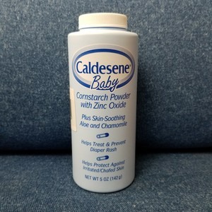 caldesene baby cornstarch powder with zinc oxide