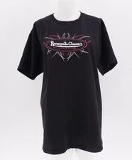 Renegade Classics Biker  Motorcycle  Black Hanes T-Shirt Size L