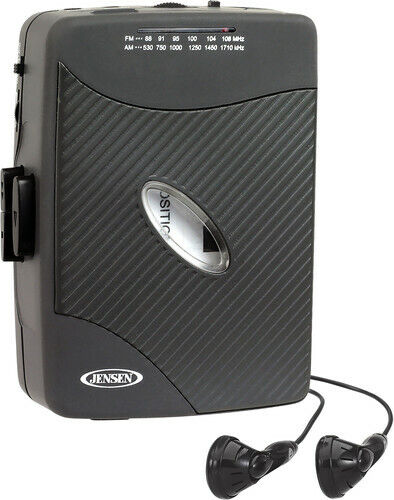 Jensen SCR-75 Personal Stereo Cassette Player - AM/FM - Stereo E