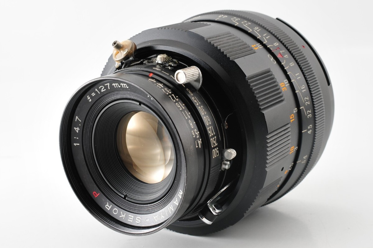 Exc3+】 Mamiya Sekor P 127mm f/4.7 Lens for Universal Press