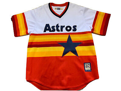 Majestic Cooperstown Collection Retro Houston Astros Jersey XL