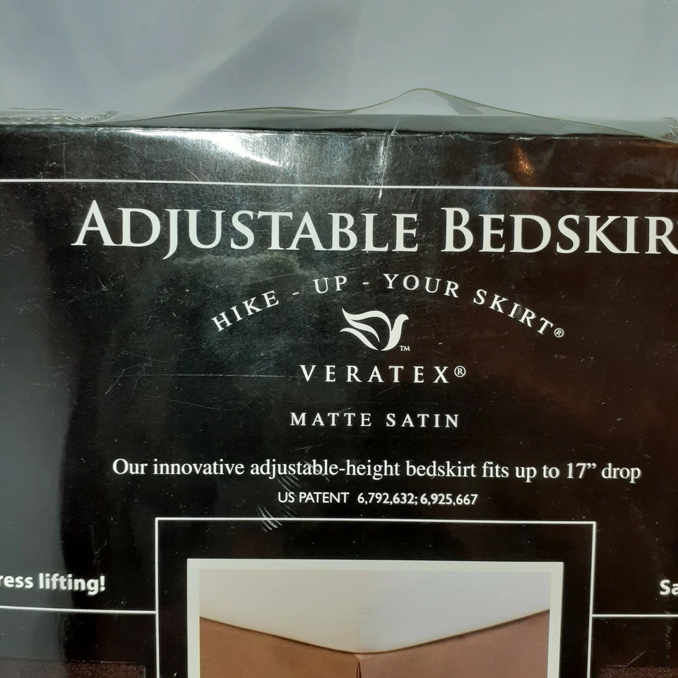 Falda de Cama Veratex Queen Marrón Ajustable Caminata Mate Satinado con DVD Instructivo  Foto 3 de 4