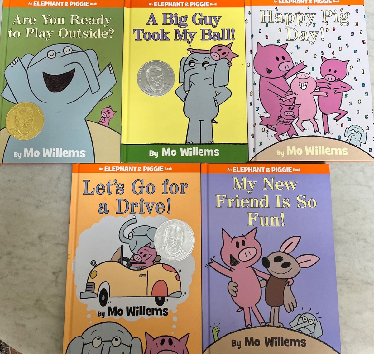 Elephant and Piggie 5 Assorted Hardcover Books | eBay