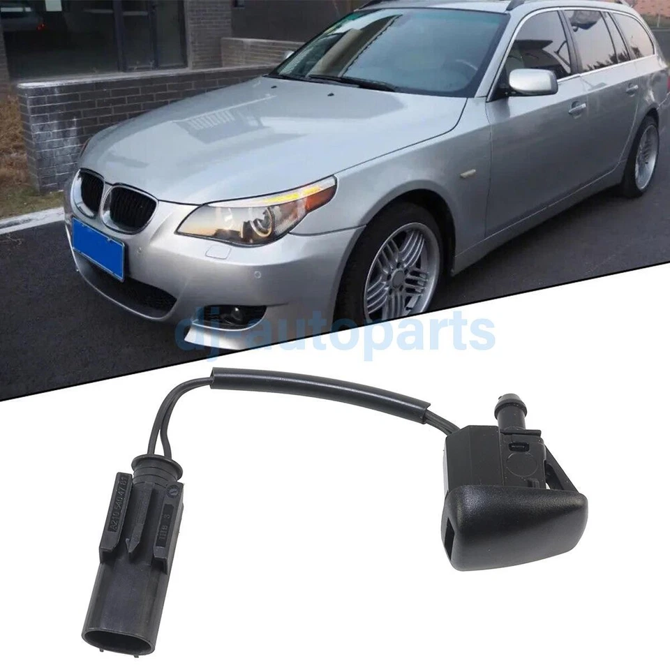 2PCS For BMW 525I E60 2004-2007 - Windshield Washer Sprayer JET / Nozzle 7132969 Foto 3 de 4