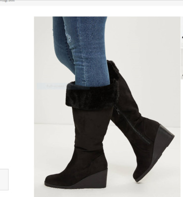 lane bryant suede boots