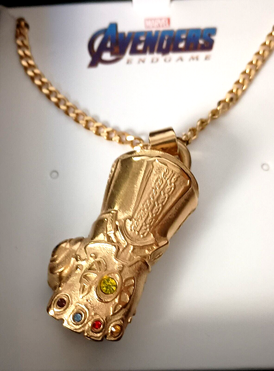 Infinity Stone Infinity Gauntlet Necklace Marvel Comics Avengers