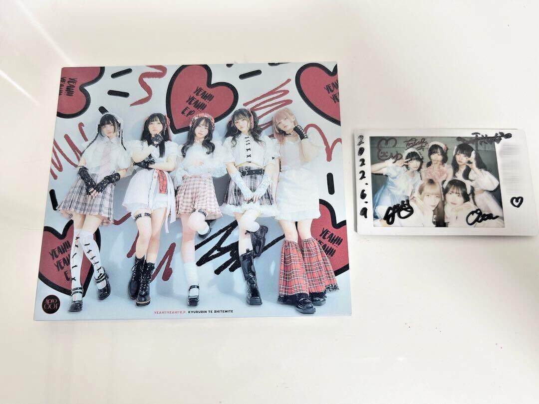 KYURURIN TE SHITEMITE YEAH!! YEAH!! CD+Autographed instax cheki