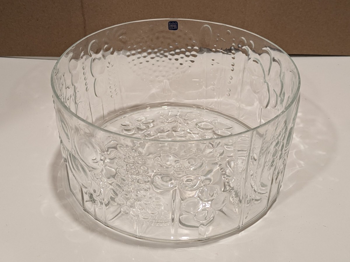 Vintage Oiva Toikka Clear 7 1/2