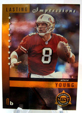 1998 Pinnacle Mint STEVE YOUNG Lasting Impressions #5