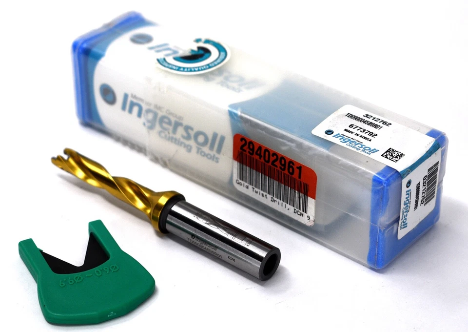 Ingersoll TD0900045B9R01 Gold Twist Drill Bit, DCN 9.0MM - LS 1.77 New - Image 3 of 4