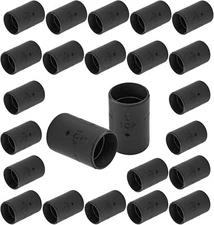 24 Pcs 1 Inch Wire Shelf Clips, Plastic Shelf Lock Clips for 1" Post Shelving