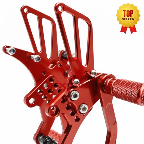 Pedales reposapiés delanteros traseros CNC rED para BJ600 TNT600 BN600 10-12 - Imagen 10 de 11