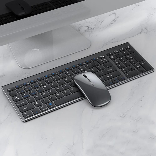 Bluetooth Keyboard and Mouse Set for Laptop Computer 2.4G USB Keyboard and Mouse - 第 14/16 張圖片