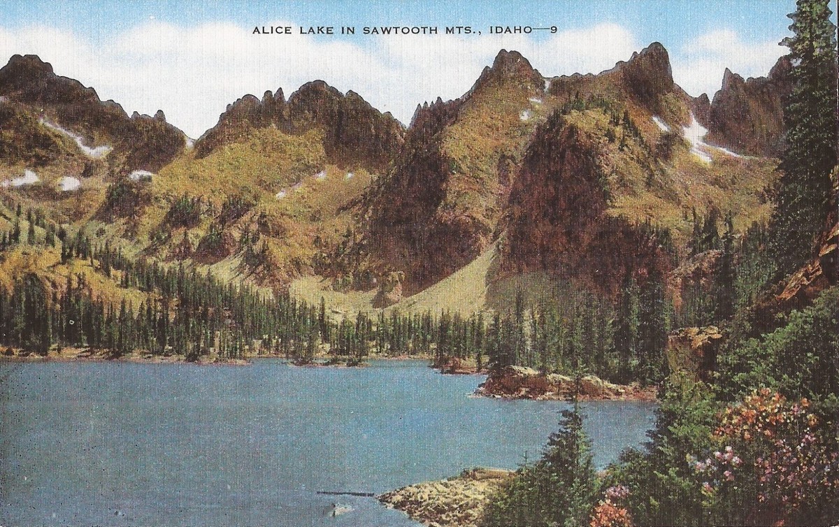 Alice Lake, IDAHO Sawtooth Mountains
