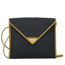Borsa a tracolla YVES SAINT LAURENT PVC nero oro