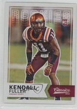 2016 Panini Classics Rookies Kendall Fuller #255 c4q