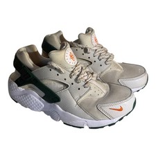 Nike Air Huarache Run Kids Size 6Y White Green Orange DX3065-100