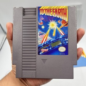 To The Earth, Nintendo NES 1989, CIB, Tested - Very Good Condition