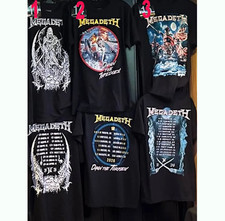 Megadeth World Tour 2026 T Shirt Reprint