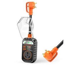 RV Surge Protectors 30 Amp RV Circuit Analyzer, 2025 New 30AMP 30AMP-Orange