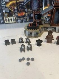 Lego The Orc Forge 9476 Lord of the Rings Hobbit Lotr 100% Complete Set Orthanc