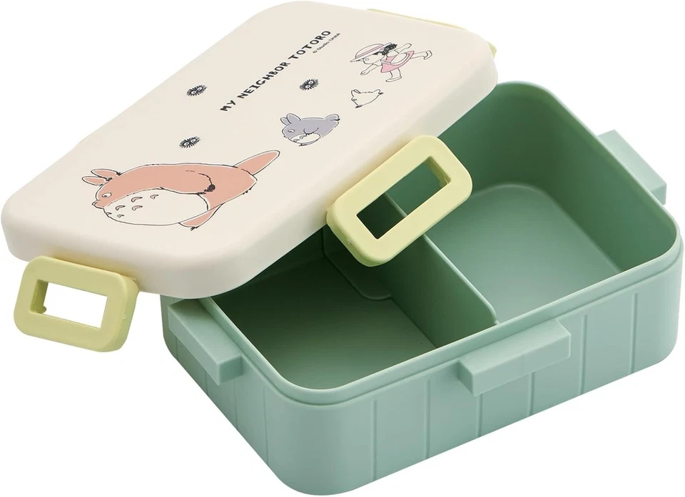 Skater My Neighbor Totoro Bento Lunch Box (21.98oz) Cute Carrier Green - Image 3 of 3
