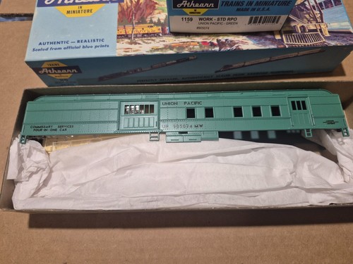 HO Athearn UP Union Pacific Green Work Train RPO 905074 kit 1159 | Condition: New