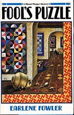 FOOL'S PUZZLE (A BENNI HARPER MYSTERY) By Earlene Fowler - Hardcover **Mint**