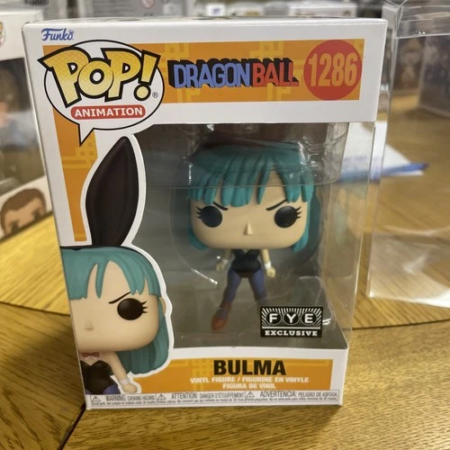 Funko Pop! Vinyl: Dragon Ball - Bulma - FYE (Exclusive) #1286 With Protector