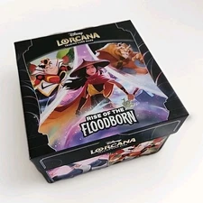 Rare | Disney Lorcana Rise Of The Floodborn EMPTY Illumineers Trove Box No Packs
