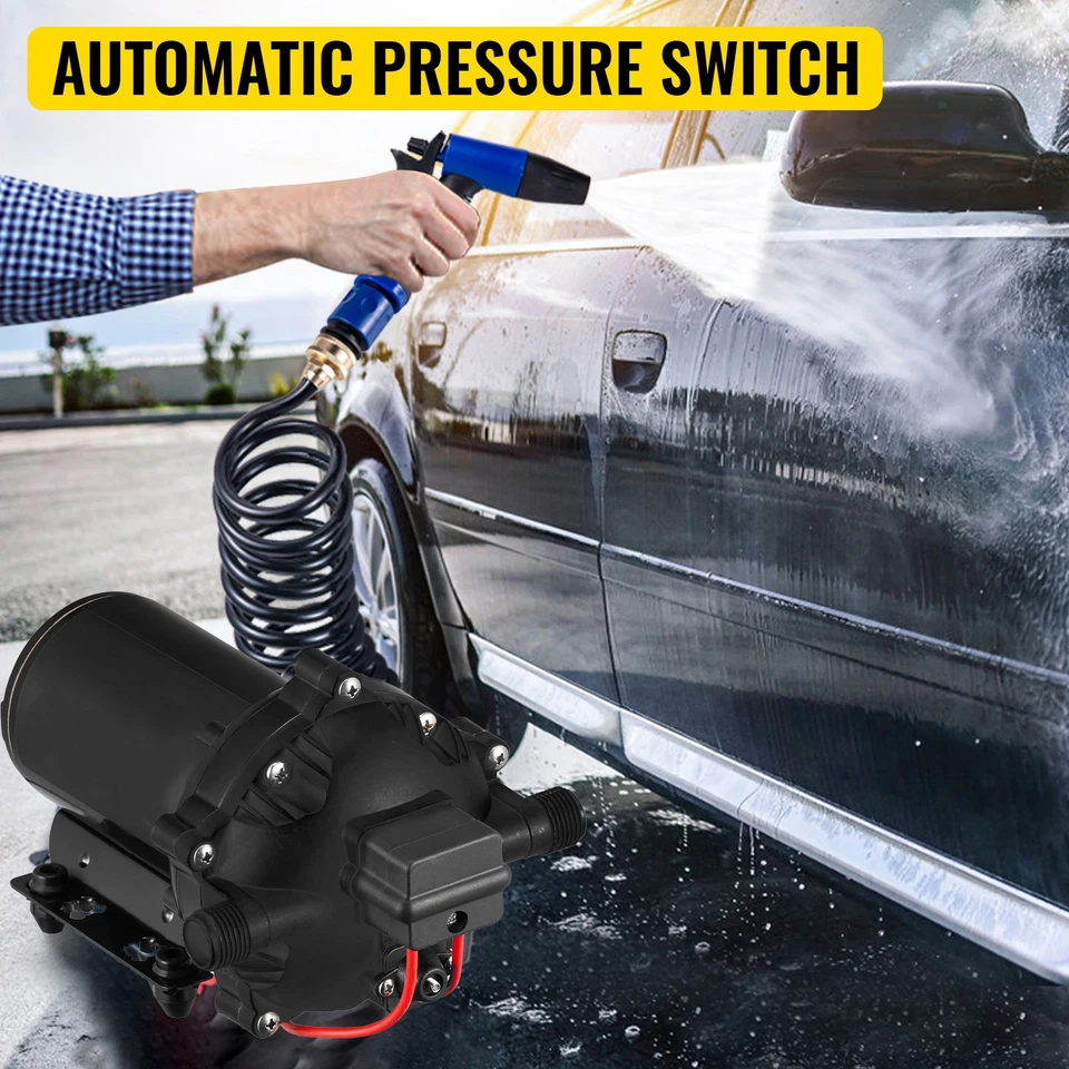 Washdown Pump 5.5 GPM Deck Wash Pump Kit 12 V 70 PSI Boat Marine Yacht - Image 4 of 4