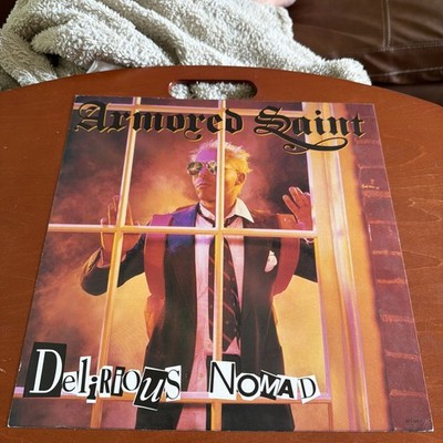 Armored Saint Delirious Nomad 1985 LP Anthrax John Bush 12x12 Promo Poster Flat