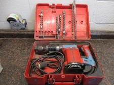 Hilti TE-22 Hammer Drill with Case and Bits Accessories USED FREE SHIPPING