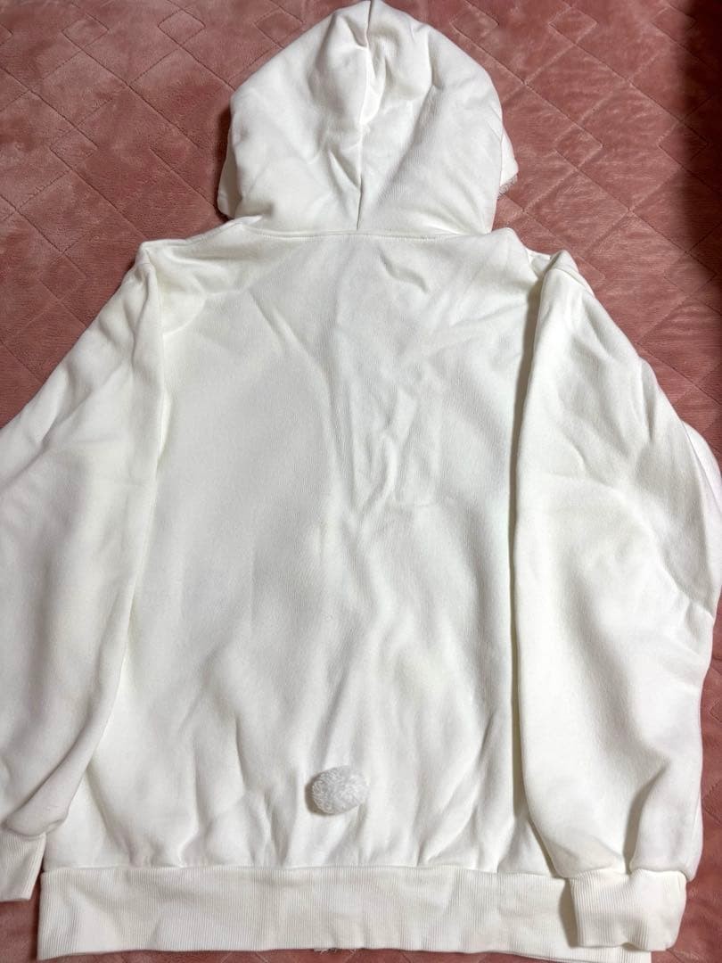 Stray Kids SKZOO Hoodie Leebit Lee Know Official Merch white JDM