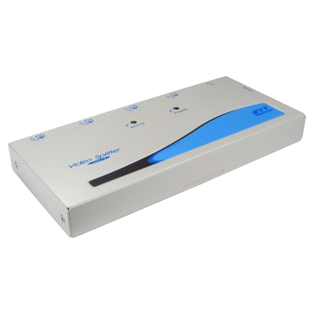 Cables Direct 4 Port SVGA Splitter 350MHz