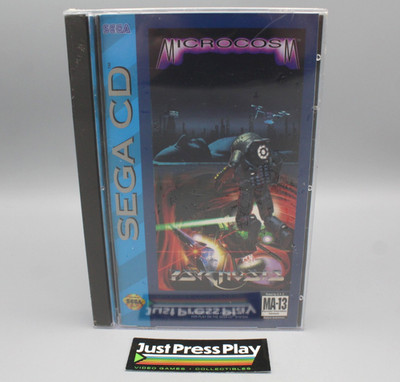 Microcosm for Sega CD 1993 Brand New Factory Sealed 3D Rail Shooter
