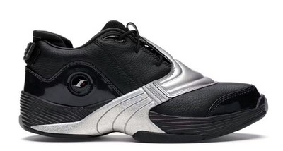 Size 13 - Reebok - The Answer V - Black/Matte Silver - Allen Iverson