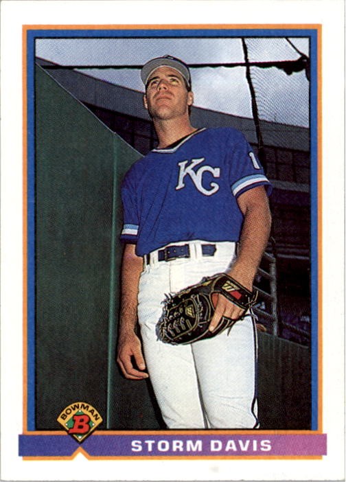 1991 Bowman #293 Storm Davis - BB