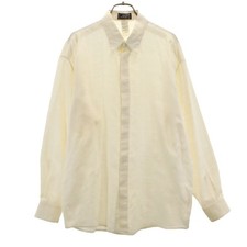 Used Gianni Versace 90s Made in Italy Old Overall handle Long sleeve shirt Men's