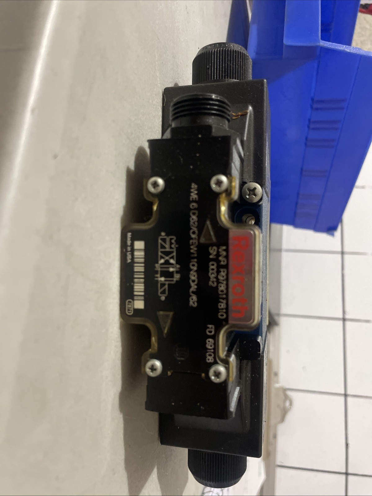 Rexroth Directional Control Value 4WE Series Hydraulic Value R978917810