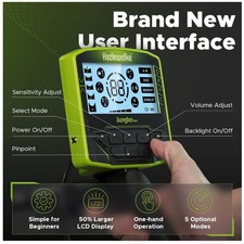 Professional Metal Detector with 5 Modes for Gold Detecting