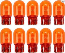 10 PCS T20 Halogen Bulbs, 12V W21/5W 7443 Dual Filament, Ultra-Bright Brake Ligh