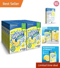 96 Total Servings of Wyler's Light Lemonade Powder - Refreshingly Low-Calorie