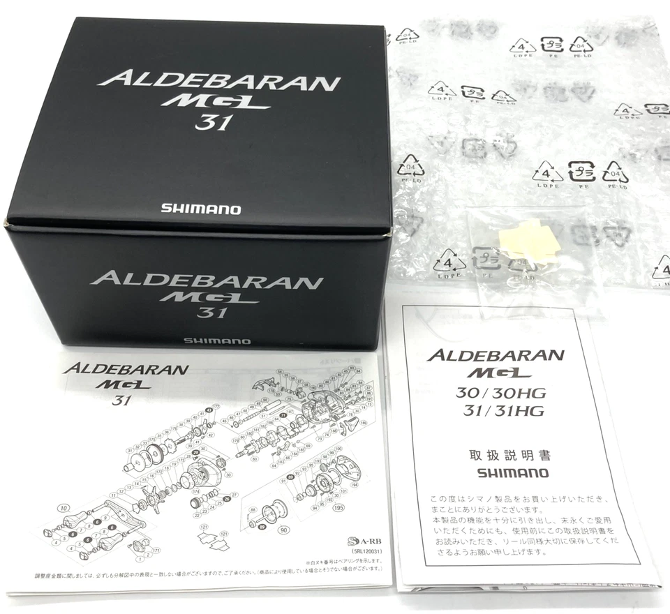 Shimano 18 ALDEBARAN MGL 31 Left Handed Bait Casting Reel with Box JAPAN "MINT" - Image 3 of 4