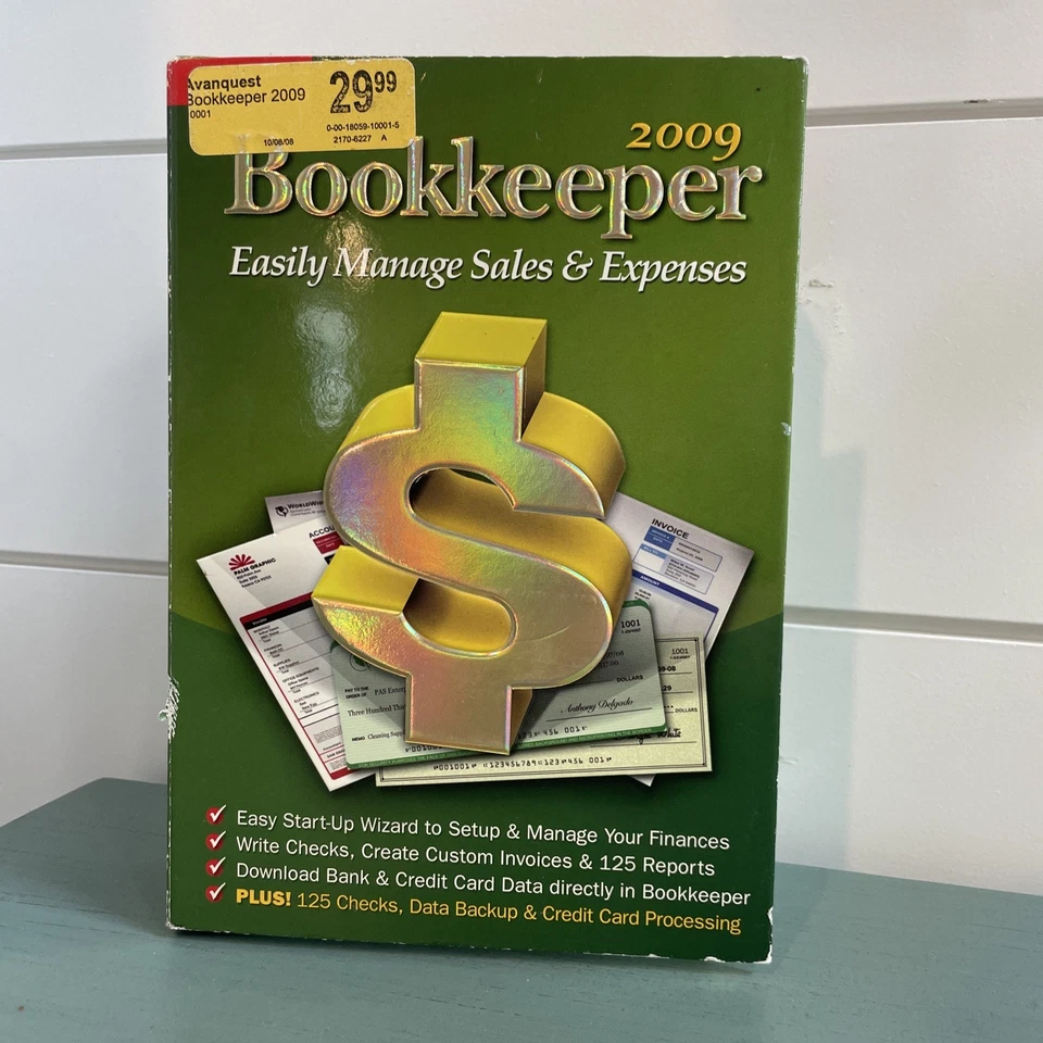 MySoftware Bookkeeper Business Finances Manager Accounting Software 2009 - Image 2 of 4