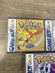 11 Pokemon Bundle Custom Game Case For Nintendo Gameboy Color GB,GBC  *NO GAME*